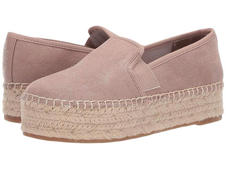 Circus By Sam Edelman Christina (pink Sand New Shimmer Suede) Women's Shoes