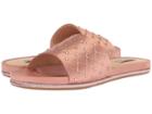 Badgley Mischka Shayna (dark Pink Satin) Women's Shoes