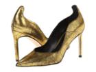 Delman Brie (gold Sueded Metallic) High Heels