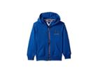 Tommy Hilfiger Kids Matt Logo Hoodie (toddler/little Kids) (monaco Blue) Boy's Sweatshirt