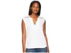Prana Yvonna Tee (white) Women's Clothing