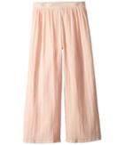 Janie And Jack Pleated Palazzo Pants (toddler/little Kids/big Kids) (peach Pink) Girl's Casual Pants