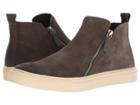 Donald J Pliner Barlow (dark Gray Calf Suede) Men's Shoes