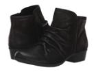 Rockport Jayla Rouched Bootie (black) Women's Shoes