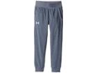 Under Armour Kids Hundo Jogger (little Kids) (apollo Gray) Girl's Casual Pants