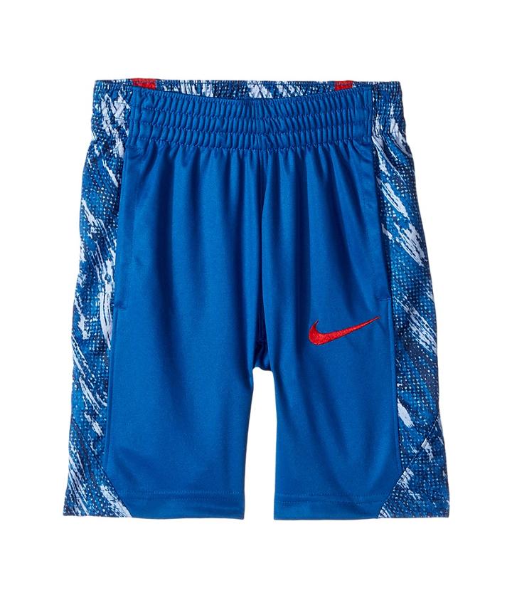 Nike Kids Dry Avalanche Graphic Basketball Short (little Kids/big Kids) (blue Jay/binary Blue/university Red) Boy's Shorts