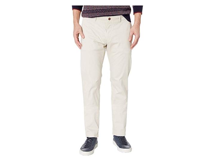 Tommy Jeans Essential Slim Chino Pants (pumice Stone) Men's Casual Pants