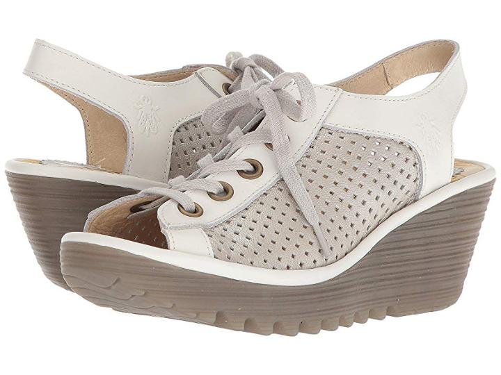 Fly London Yeki841fly (silver/off-white Borgogna/rug) Women's Shoes
