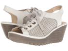 Fly London Yeki841fly (silver/off-white Borgogna/rug) Women's Shoes
