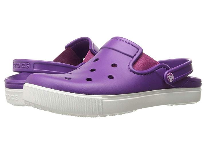 Crocs Citilane Clog (amethyst/white) Clog Shoes