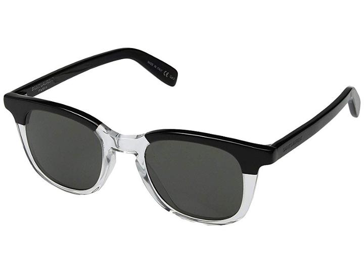 Saint Laurent Sl 143 (black/black/smoke 1) Fashion Sunglasses