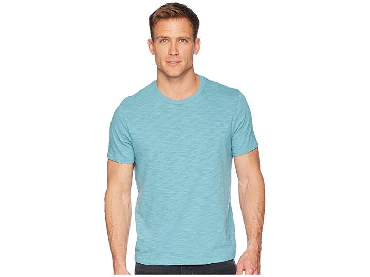 Vince Slub Crew Neck (harbor) Men's Clothing
