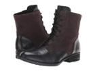 Born Clements (black/dark Grey Combo) Women's Lace-up Boots