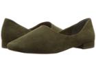 Seychelles Role (olive Suede) Women's Shoes