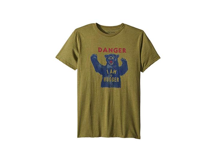 Lucky Brand Kids Short Sleeve Graphic Tee (big Kids) (loden Green Heather) Boy's T Shirt