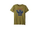 Lucky Brand Kids Short Sleeve Graphic Tee (big Kids) (loden Green Heather) Boy's T Shirt