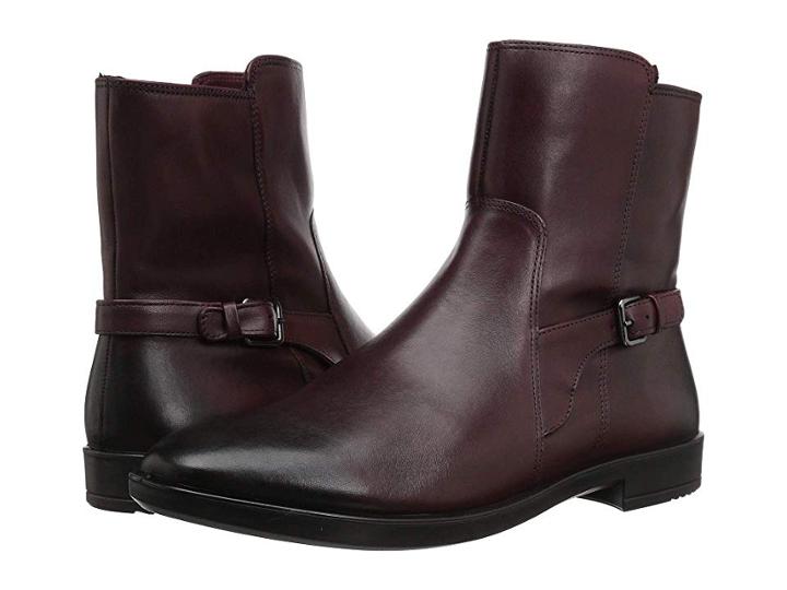 Ecco Shape M 15 Boot (bordeaux Full Grain Leather) Women's Boots