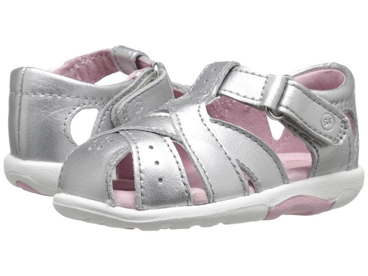 Stride Rite Srt Tulip (infant/toddler) (silver) Girls Shoes