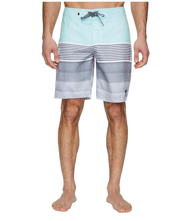Quiksilver Division Solid 20 Boardshorts (eggshell Blue) Men's Swimwear