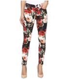 7 For All Mankind The Ankle Skinny W/ Contour Waist Band In Victorian Garden (victorian Garden) Women's Jeans