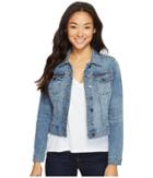Kut From The Kloth Petite Helena Jacket In Empathetic (empathetic/medium Base Wash) Women's Coat
