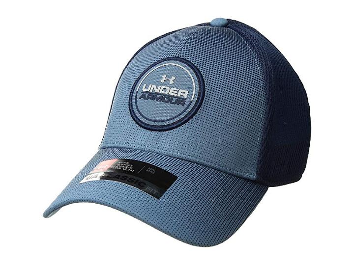 Under Armour Ua Eagle Cap 2.0 (bass Blue/academy/overcast Gray) Caps