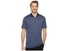 Nike Golf Dri-fittm Mini-stripe Victory Polo (thunder Blue/black) Men's Clothing