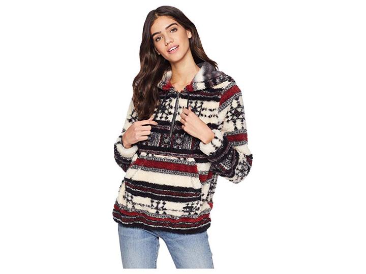 Billabong Cozy For Keeps Fleece Hoodie (multi) Women's Fleece