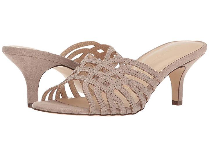 Athena Alexander Cece Cutout (taupe Suede) High Heels