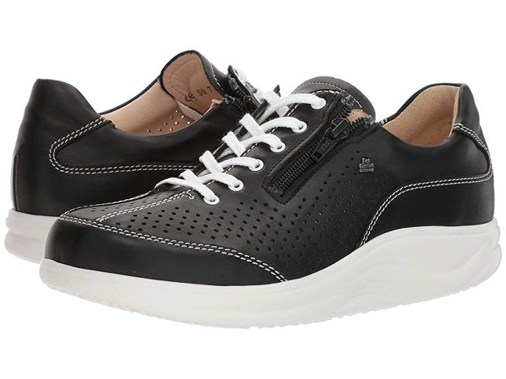 Finn Comfort Oze (black) Women's Lace Up Casual Shoes