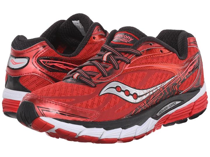 Saucony Ride 8 (red/black) Women's Running Shoes