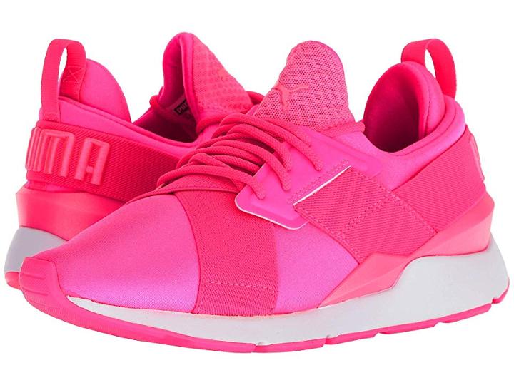 Puma Muse Satin Ep Pearl (knockout Pink) Women's Shoes