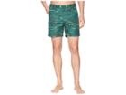 Scotch & Soda Medium Length Swim Shorts In Sophisticated Patterns (combo E) Men's Swimwear