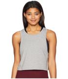 New Balance Transform Two-way Crop Tank Top (athletic Grey) Women's Sleeveless