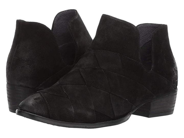 Seychelles Deep Sea Bootie (black Suede) Women's Boots