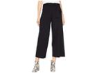 Michael Stars Luxe Cotton Blend Culottes With Tie (black) Women's Clothing