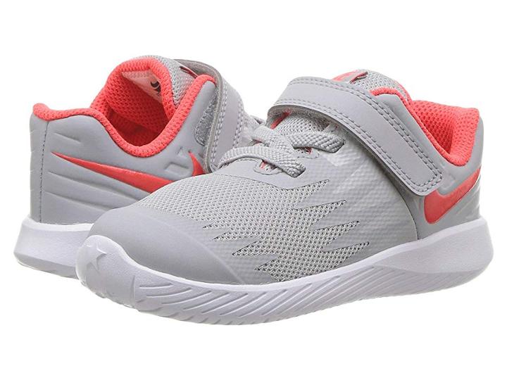 Nike Kids Star Runner (infant/toddler) (wolf Grey/bright Crimson/black/white) Boys Shoes