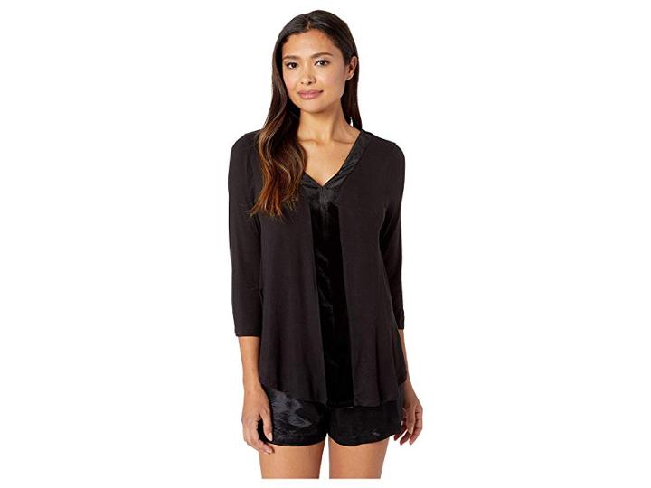Donna Karan Sleep Top (black) Women's Pajama