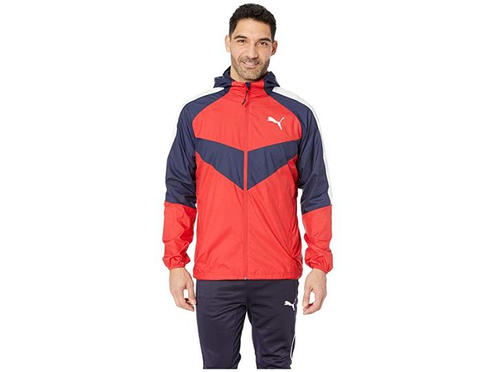 Puma Power Vent Windbreaker (ribbon Red) Men's Coat