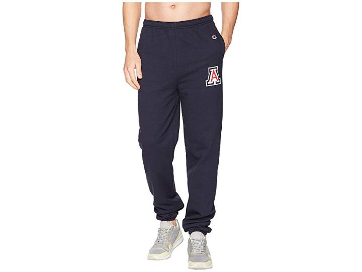 Champion College Arizona Wildcats Eco(r) Powerblend(r) Banded Pants (navy) Men's Casual Pants