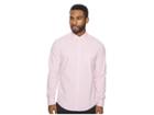 Original Penguin Long Sleeve Stretch Gingham Shirt (fuchsia Pink) Men's Long Sleeve Button Up