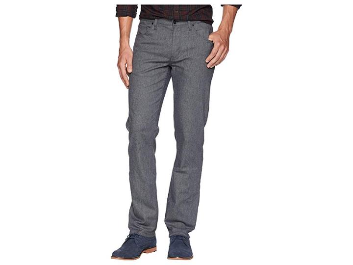 Perry Ellis Slim Fit Slubbed Stretch Denim Pants (black) Men's Jeans