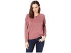 Kenneth Cole New York Snap Tape Pullover (rose Brown) Women's Clothing