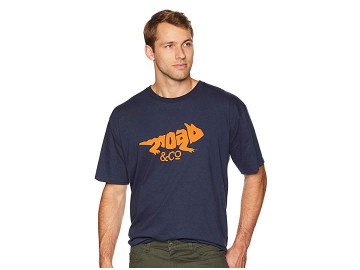 Toad&co Imbedded Toad Tee (deep Navy) Men's T Shirt