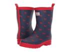 Hatley Kids Limited Edition Rain Boots (toddler/little Kid) (red Labs Navy/red) Boys Shoes