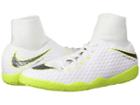 Nike Hypervenom Phantomx 3 Academy Dynamic Fit Ic (white/metallic Cool Grey/volt/metallic Cool Grey) Men's Soccer Shoes