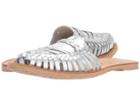 Sbicca Baines (silver) Women's Slide Shoes