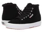 Superga 2795 Suehairfurw (black Suede) Women's Shoes