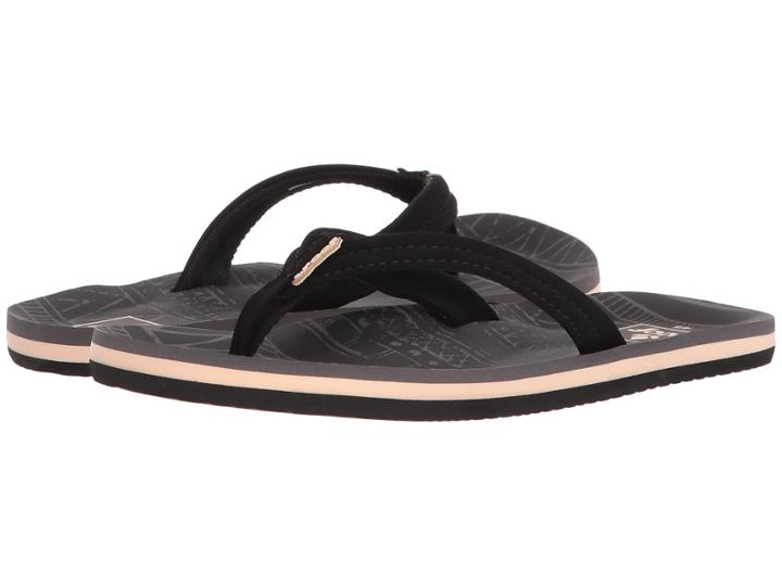 Reef Kids Little Ahi Lite (infant/toddler/little Kid/big Kid) (black) Girls Shoes