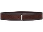 Lauren Ralph Lauren Suede/stretch Allington Belt (dark Brown) Women's Belts